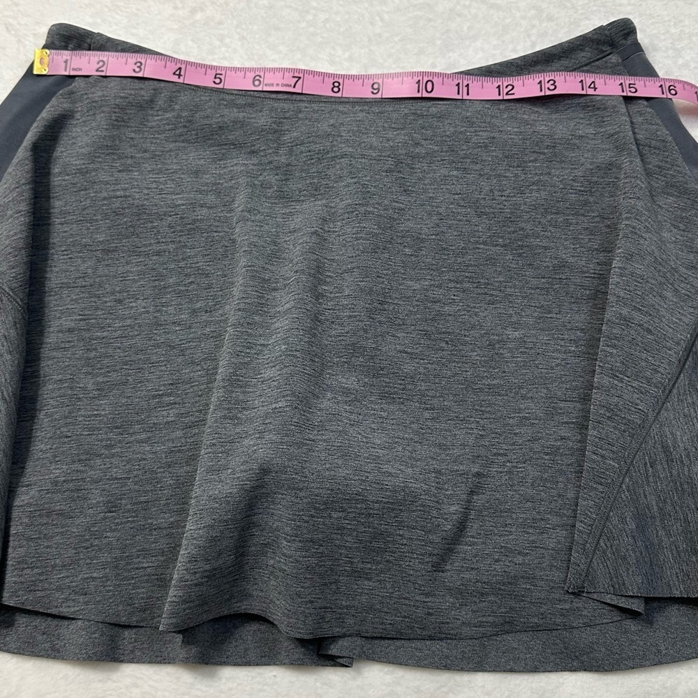 Athleta Matchpoint Gray Flared Mini Skirt - Picture 3 of 13